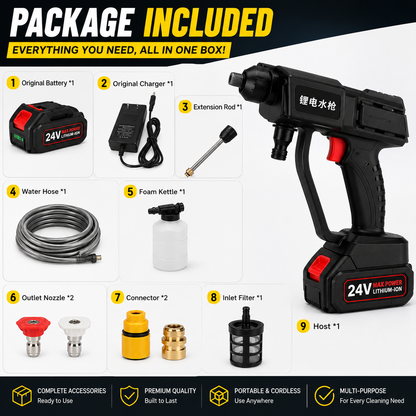 PowerJet Pro High-Pressure Gun Washer