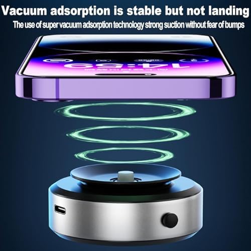 حامل هاتف مغناطيسي بتقنية الشفط الفراغي | Magnetic Vacuum Suction Mobile Holder